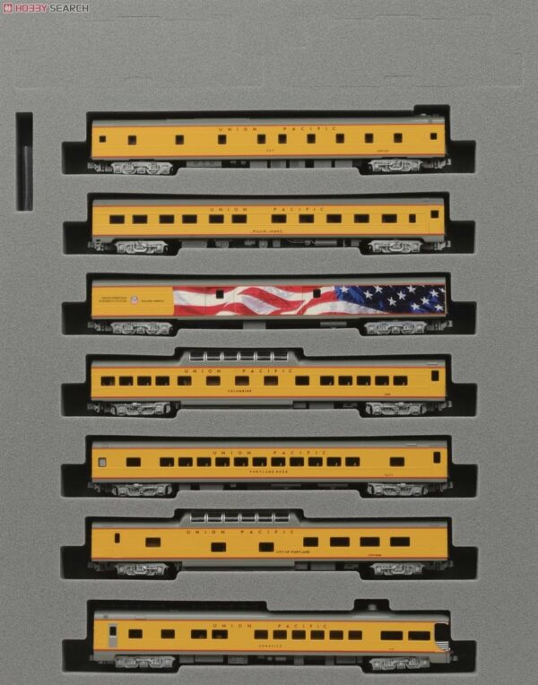 10-706-4 Union Pacific Excursion train 7 cat set